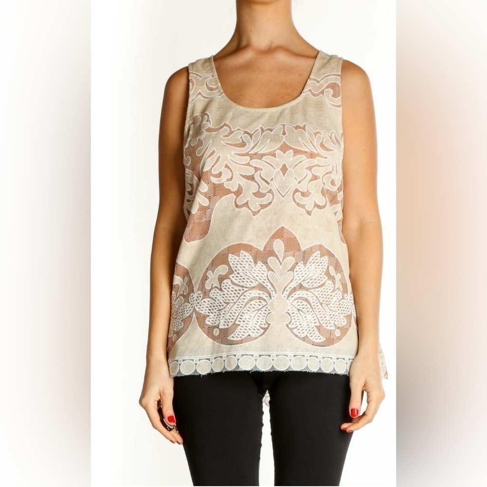 Bishop+young lace blouse tank top size S